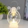 Nightlight "candle in the flashlight" 3hlr1130 white 8x8x12 cm Risalux