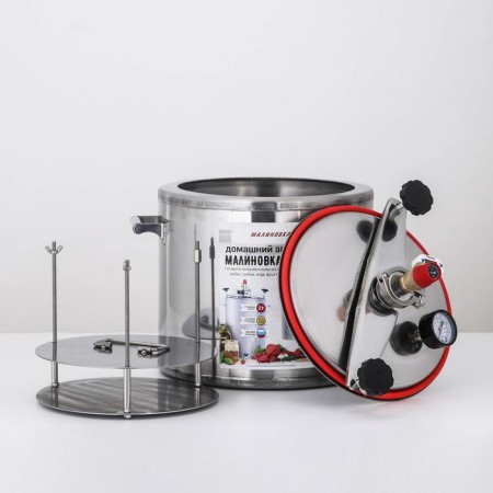 Autoclave-sterilizer "Malinovka", 20 l, 2 generations 2 in 1-5