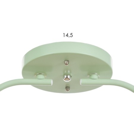 Causte "Online" (Tsil.) 2x15W E27 Model: BR 00282 Mint 50x15x15cm-4