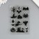 Stamp for creativity Silicon "Herels of Halloween" 11x16cm