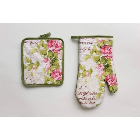 Kitchen kit No. 1: Take, mittens, towel 38x63 cm-3