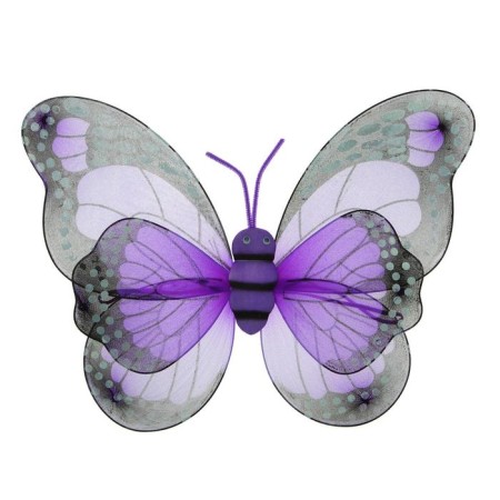 Carnival wings "Butterfly", for children, purple color