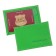Case for cards, green color