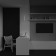 Suspended Technical P038PL-01W, 1xGU10, 10W, 6.5x6.5x30 cm, white color