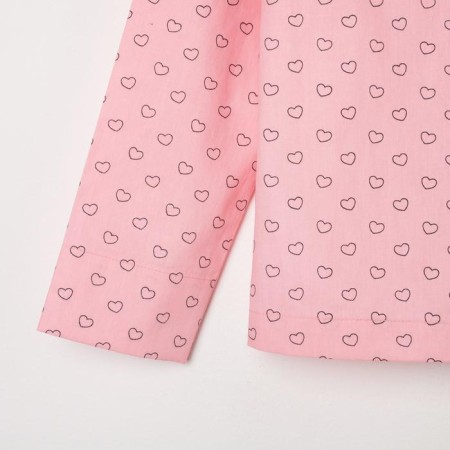 Women's shirt KAFTAN "Hearts", size 44-46-5