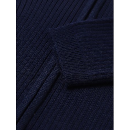 Costume (sweater and trousers) children's minku, dark blue color, height 140 cm-6