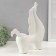 Souvenir Ceramics "Proud Horse" White 7.5x26x31 cm