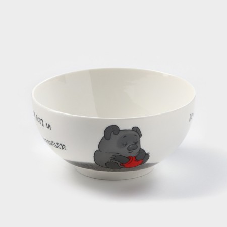 Porcelain salad "Winnie the fluff", 610 ml, d = 14 cm