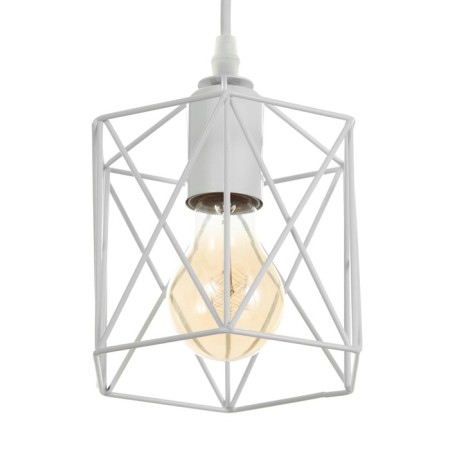 Lamp Bayerlux "rectangle" 1x40W E27 white 16x16x100 cm.-1