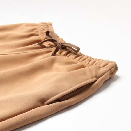 Women's costume (sweatshirt and trousers), beige color, size 44-8