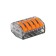 Universal terminal Rexant QMC 222-415, 5-wire, transparent, 0.08-2.5/4 mm2, 5 pcs