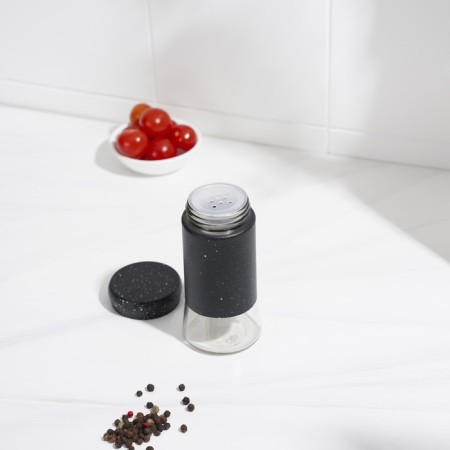 Glass Sunny “Style”, 150 ml, 5.5 × 8 cm, color black marble-3