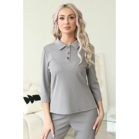 Female costume, size 48, gray color-9