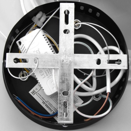 Causte "Cosm Bayerluxonavt and Planet" LED 53W 4000K Black 48x48x40 cm Bayerlux-11