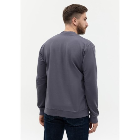Unisex sweatshirt, size 52, dark gray color-6