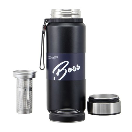 Thermos 1.5 l, retains heat 12 hours, with a strainer and a tea compartment-5