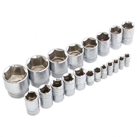 Tool set GROSS 14148, 78 before, 120 teeth, CRV, 1/4 ", 1/2"-4
