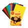 Cardboard of color A4, multi-bullets, 8l., 8-fingers., Non-moped, in the folder, "Cheburashka"