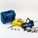 Car compressor Hoodyear Gy-40L, 40 l/min, with a removable handle, a removable twisted hose, with a bag