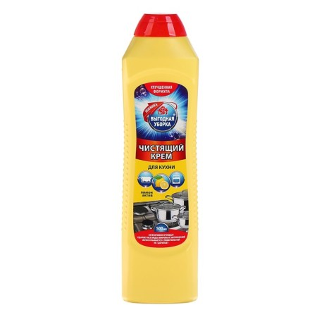 Cleaning remedy "profitable cleaning - lemon", cream, for the kitchen, 500 ml-3