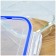 Bekker food container, 1100 ml, size 18.5x18.5x8 cm