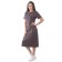 Women's dress, size 44, brown color