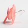 A set of orthodontic dummy, 2 pcs., Silicone, from 3 months, pink color