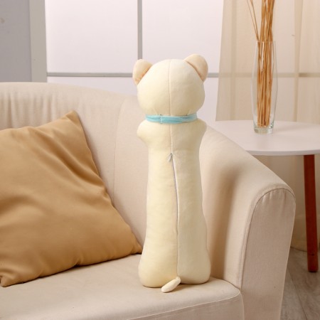 Soft toy "cat", 50 cm, beige color-3