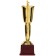 Cup 181b, award figure, gold, plastic stand, 28 × 14 × 7 cm