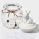 Glass Bank for bulk products with a ceramic lid of the bunny, 600 ml