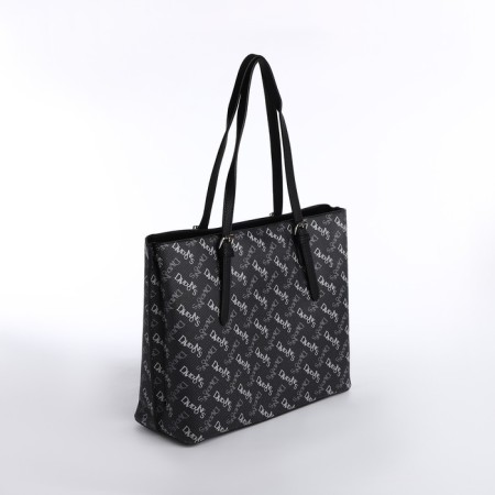 Women's bag on the zipper David Jones, black color-1