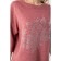 Female jumper, size 50, pink color