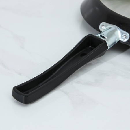 Pancake pan PROMO, D = 22 cm, plastic handle, anti -stick coating, black color-4