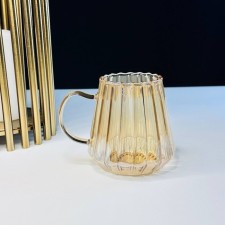 Set of circles Lenardi, glass, 370 ml, 6 pcs