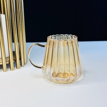 Set of circles Lenardi, glass, 370 ml, 6 pcs
