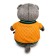 Soft toy "Basik", in a bomber with a crocodile, 19 cm