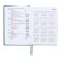 Dated diary 2024, A5, 176 sheets, Attomex.orion, Bumvinyl cover, Lasse, Blok 70 g/m2, Green