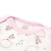 Body with a long sleeve, pink/hares color, height 68