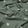 Set of curtains "Ginko", size 145x270 cm, emerald color