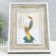 Photo frame plastic 10x15 cm "Norway" gray, white stroke 21.7x16.8 cm