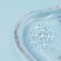 The dish "New Year's miracle. Snowman ", 16.7 × 16.4 × 2.3 cm, glass, transparent