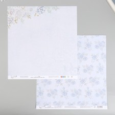 Бумага для скрапбукинга "Мой маленький мир" 30х30 см, 190 г/кв.м №4