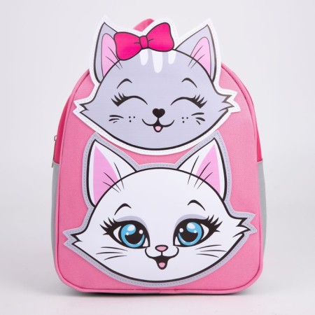School textile "kittens", with stripes, 27x23 × 10 cm-2
