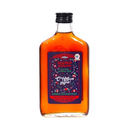 New Year. New Year's honey balm Altai Immino-vitamin, 250 ml-3