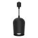 Single -phase track lamp for Feron AL197, IP20, E27, 50 W, 90x90x145 mm, Black color