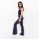 Women's jeans, dark blue color, size 34 (40)