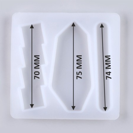 Form Silicone universal "hairpin" 3 types of hairpins-5