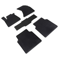 Rubber rugs ’grid’ for Audi A8 III (D4), 2010-2017