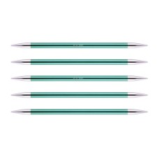Knitting needles aluminum sock zing Knitpro, 20 cm/8.00 mm 47046