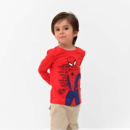 Jumper Children's Marvel Spider Man Hero, growth 98-104 (30), red-4